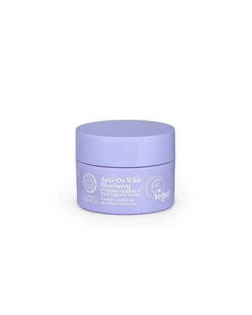 Anti-Ox Wild Blueberry Overnight Renew Face Cream-Mask Κρέμα Μάσκα Νύχτας Συσκευασία Βαζάκι